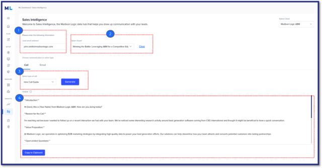 Outlining the steps to use SmartReach in the ML Platform